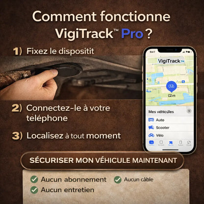 VigiTrack™ Pro – Retrouvez votre véhicule, même après un vol Veelanoo