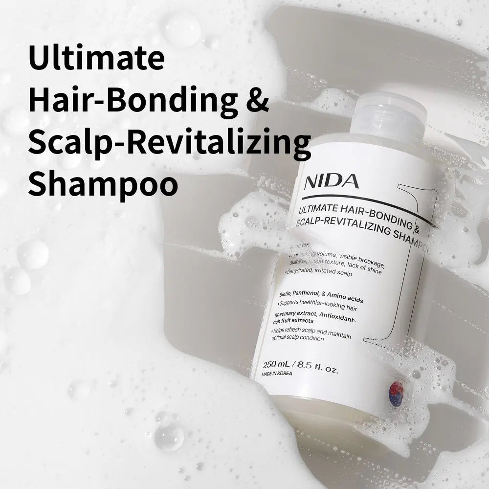 NIDA Ultimate Hair-bonding & Scalp-revitalizing Shampoo NIDA