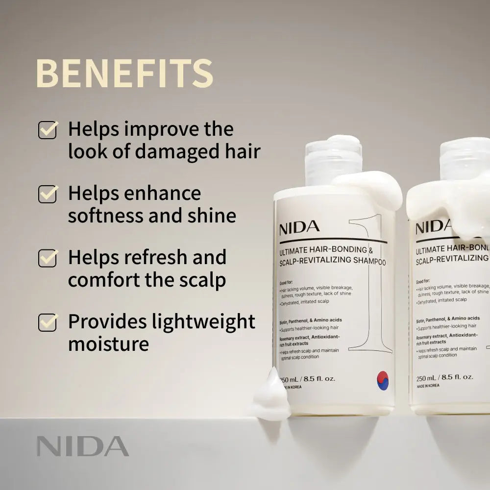 NIDA Ultimate Hair-bonding & Scalp-revitalizing Shampoo NIDA