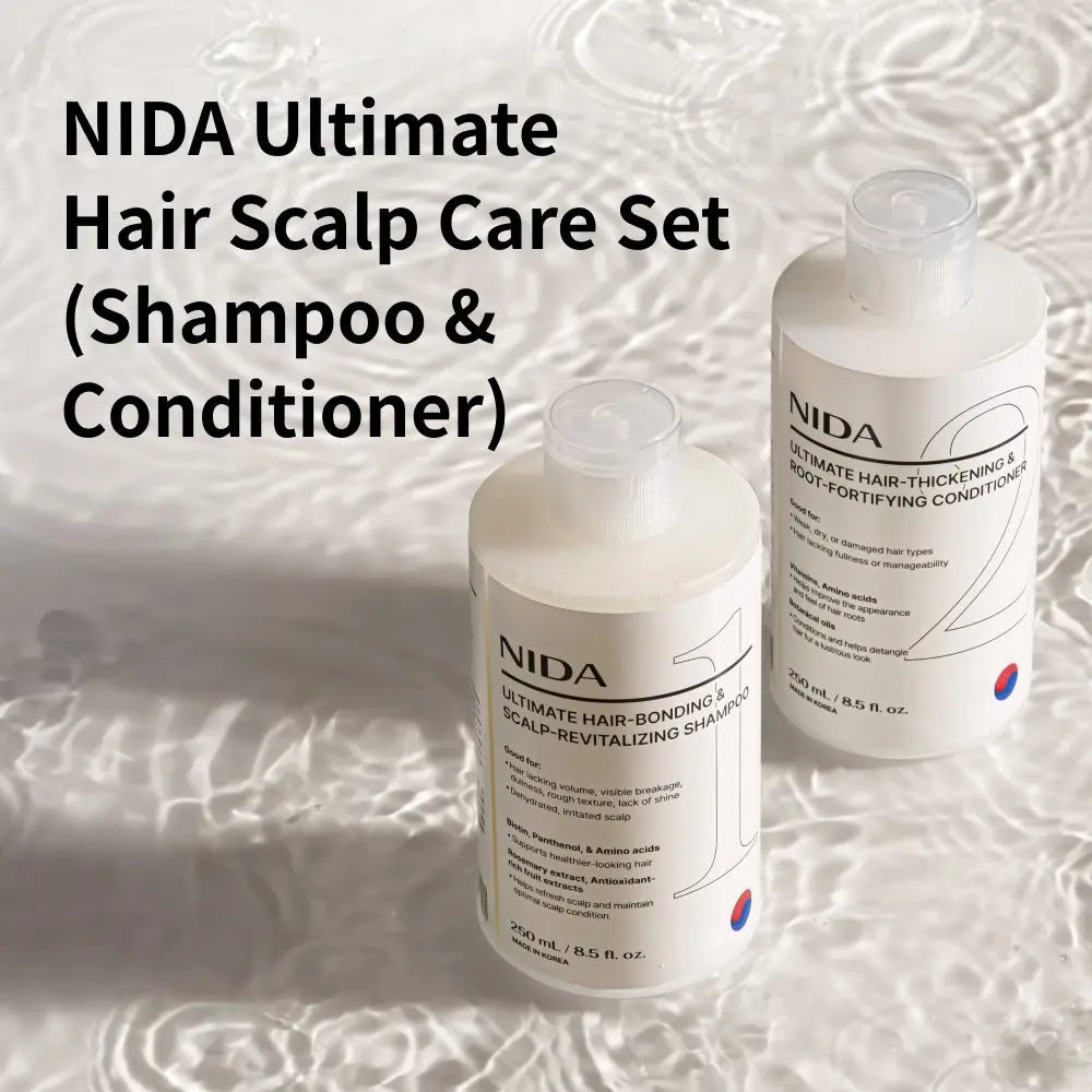 NIDA Ultimate Hair Scalp Care Set (Shampoo & Conditioner) NIDA