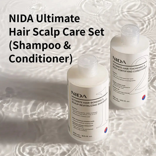 NIDA Ultimate Hair Scalp Care Set (Shampoo & Conditioner) NIDA