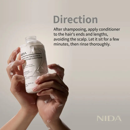 NIDA Ultimate Hair Scalp Care Set (Shampoo & Conditioner) NIDA