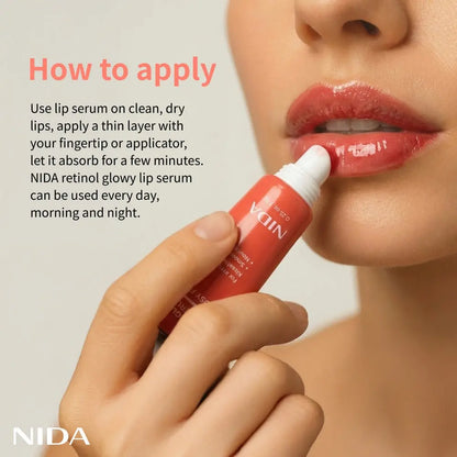 NIDA Retinol Glowy Lip Serum NIDA