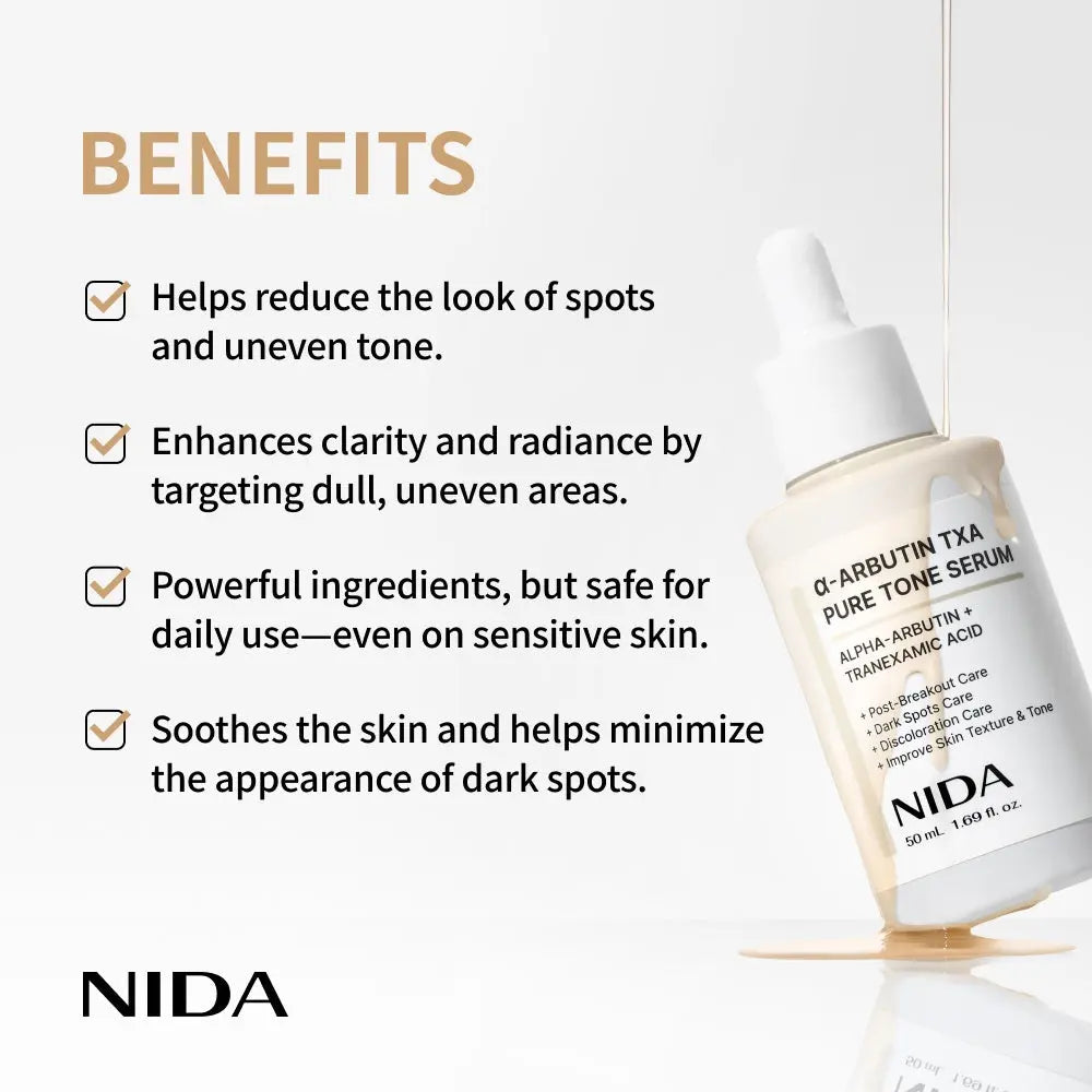 NIDA Super Deal Skincare Set of 7 (Milky Toner) NIDA