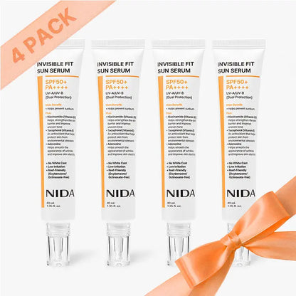 NIDA Invisible Fit Sun Serum (Korean Formula, SPF50+, PA++++) NIDA