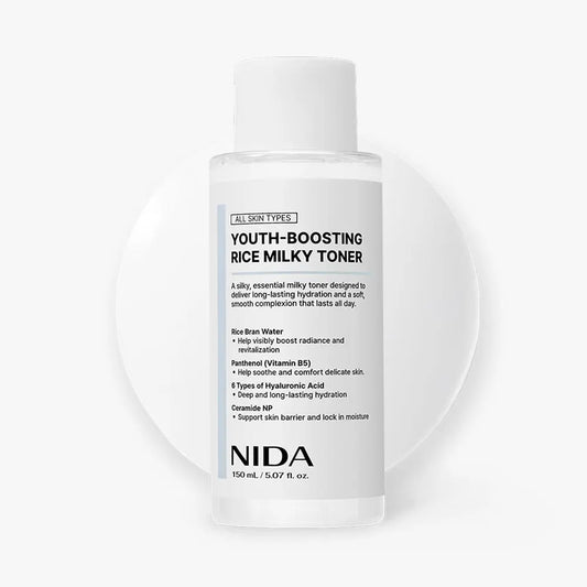 NIDA Youth-Boosting Rice Milky Toner NIDA
