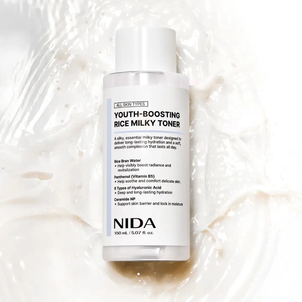 NIDA Youth-Boosting Rice Milky Toner NIDA